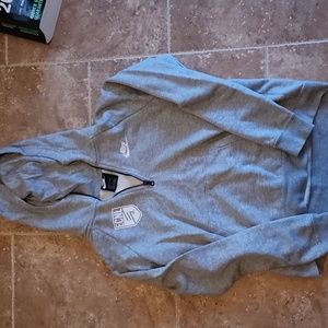 Nike half zip hoodie
